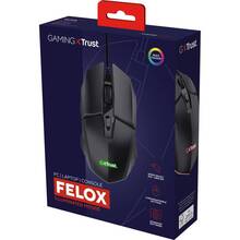 Мышь TRUST GXT 110 Felox Wireless Gaming Mouse Black (25037)