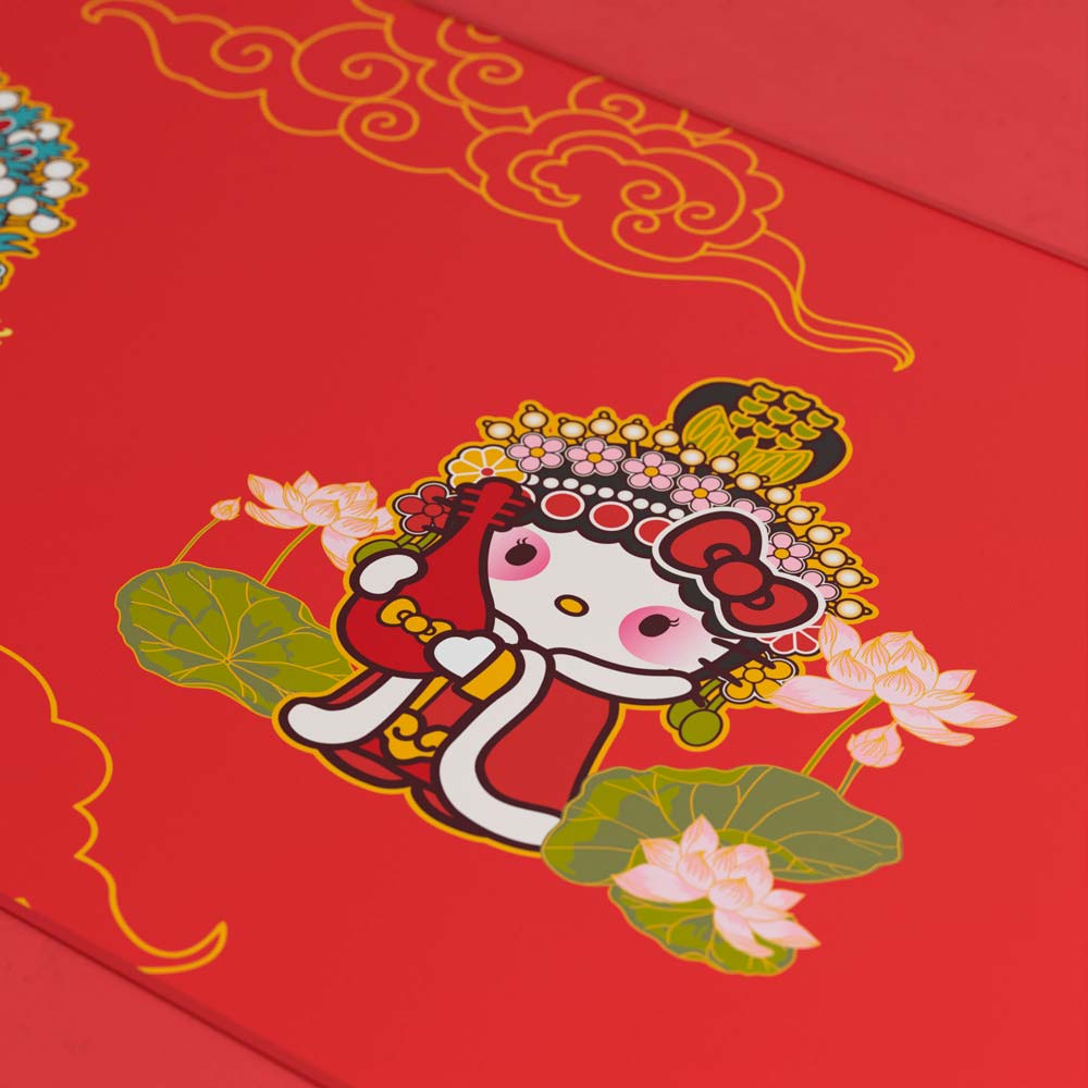 Фото Коврик AKKO Hellokitty Peking Opera Deskmat B (6925758615419)