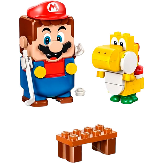 Зовнішній вигляд Конструктор LEGO Super Mario Пікнік у будинку Маріо. Додатковий набір 259 деталей (71422)