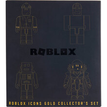 Ігровий набір ROBLOX Four Figure Pack Icons 15th Anniversary Gold Collector's Set (ROB0527)