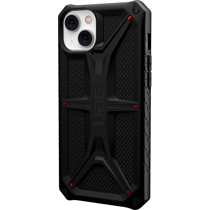 Огляд Чохол UAG Monarch для Apple iPhone 14 Plus Kevlar Black (114033113940)