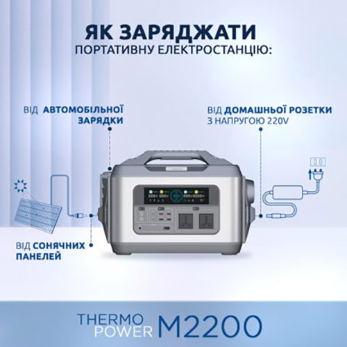 Фото Зарядна станція THERMO Power M2200 (2419455)