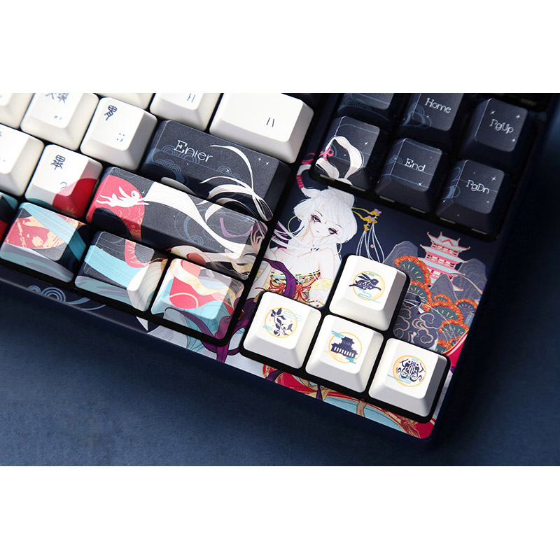 Фото Клавіатура VARMILO VPE87 Chang'e Cherry Mx Red EN (A50A054D4A3A01A043)