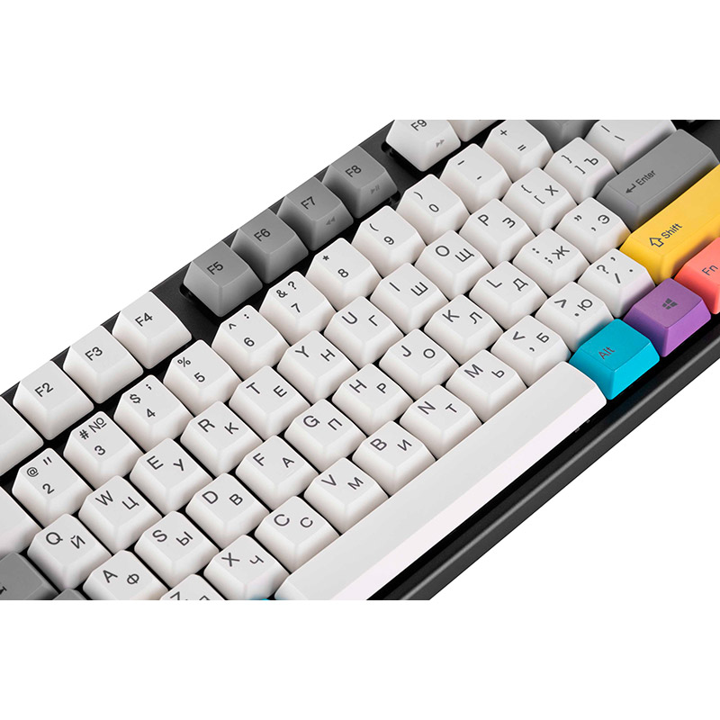 Фото Клавіатура VARMILO VEA87 CMYK Cherry Mx Blue EN/UKR (A23A024D2A3A17A007)