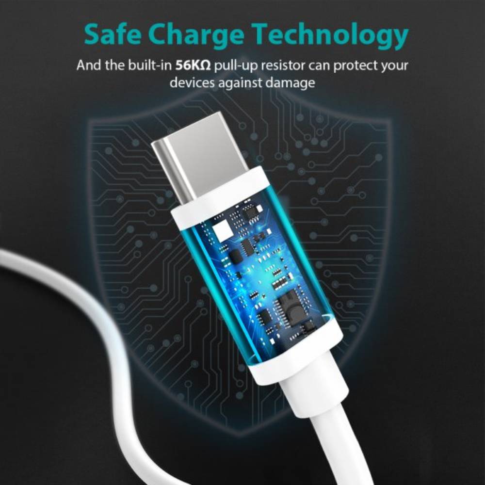 Фото Кабель CHOETECH USB 2.0 AC0002-WH