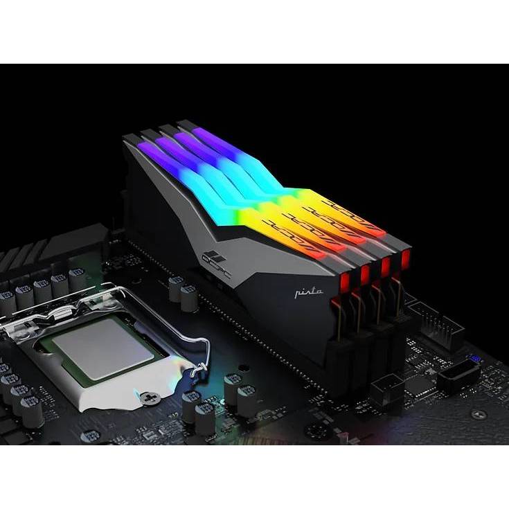 Замовити Набір OCPC 32Gb DDR5 5200MHz PISTA RGB C40 Titan Retail Kit (MMPT2K32GD552C40T)