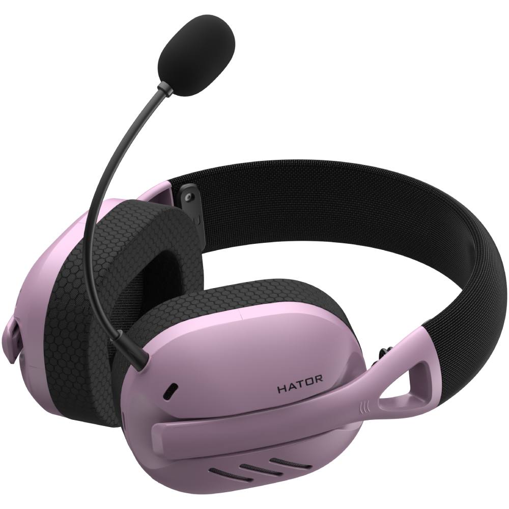 Гарнітура HATOR Hyperpunk 2 Wireless Tri-mode Black/Lilac (HTA-859) Клас геймерська