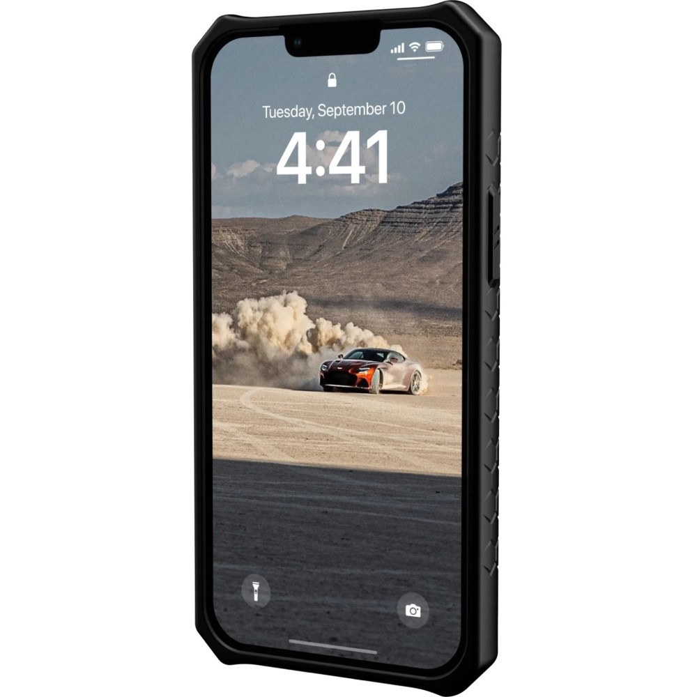 Фото Чехол UAG Monarch для Apple iPhone 14 Kevlar Black (114032113940)
