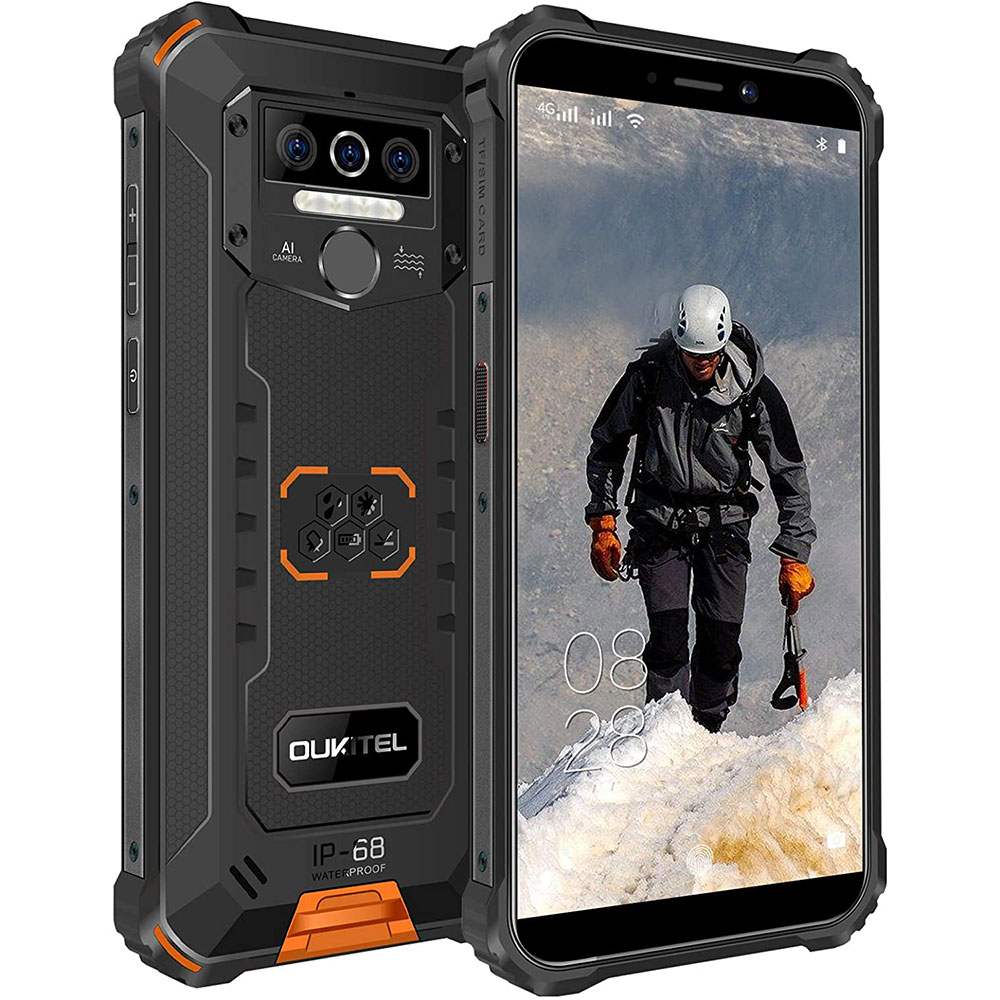 Фото Смартфон OUKITEL WP5 PRO 4/64GB Dual Sim Orange (6972940563966)