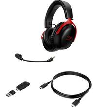 Гарнитура HYPERX Cloud III WL USB-A/USB-C Black/Red (77Z46AA)