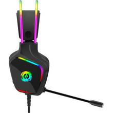 Гарнітура CANYON Darkless GH-9A Gaming RGB 3.5mm USB Black (CND-SGHS9A)