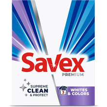 Пральний порошок SAVEX PARFUM LOCK WHITES&COLORS 400 г (3800024017599)