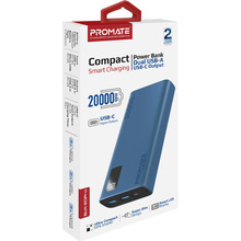 Powerbank Promate Bolt-20Pro 20000 mAh Blue (bolt-20pro.blue)