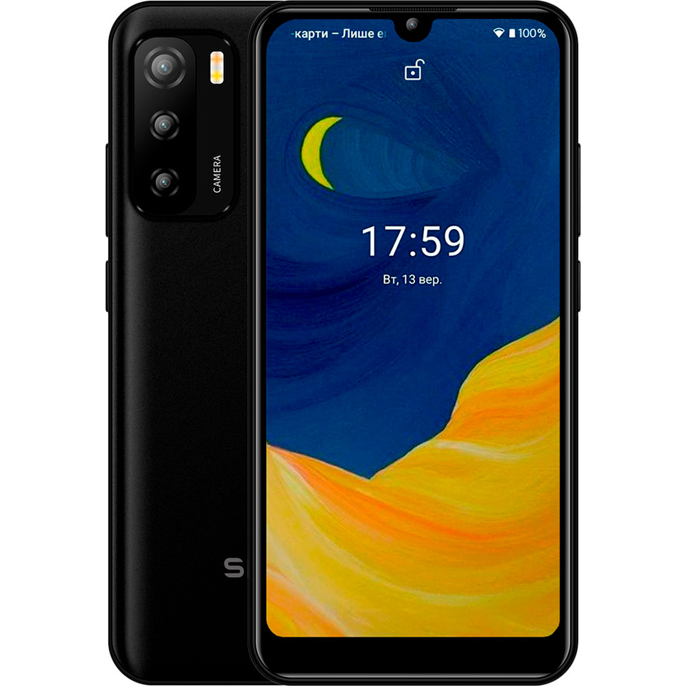 Смартфон SIGMA X-style S3502 2/16Gb Dual Sim Black