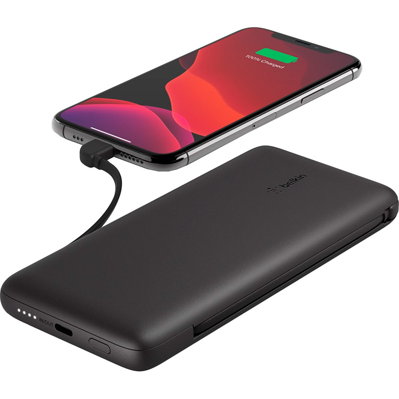 Заказать Powerbank BELKIN 10000mAh 23W Black (BPB006BTBLK)