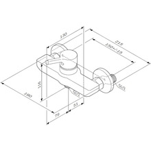 Змішувач для душу AM.PM X-Joy S (F85B20000)