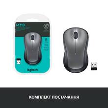 Мышь LOGITECH Wireless Mouse M310 Silver (910-003986)