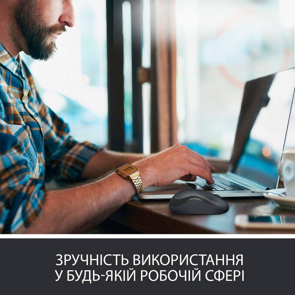Зовнішній вигляд Миша LOGITECH M220 SILENT BLUE (L910-004879)