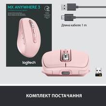 Миша Logitech MX Anywhere 3 Rose (L910-005990)