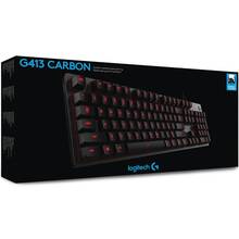 Клавіатура LOGITECH G413 Gaming US Carbon (920-008310)