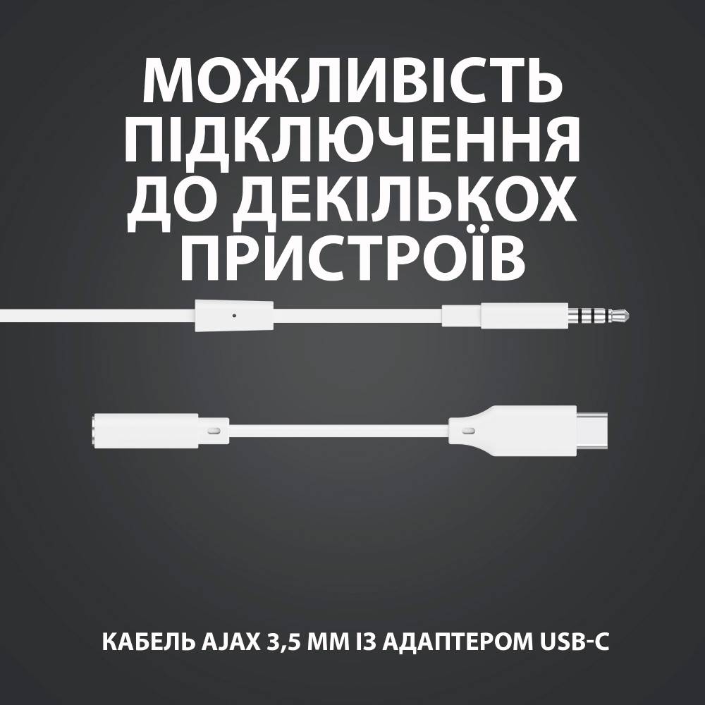 Гарнітура Logitech G333 Gaming Earphones White (981-000930) Конструкція внутрішньоканальні (у вушний канал)