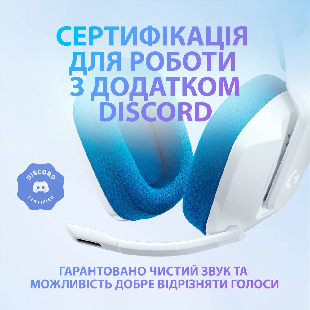 Внешний вид Гарнитура Logitech G335 Wired Gaming White (981-001018)