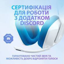 Гарнитура Logitech G335 Wired Gaming White (981-001018)