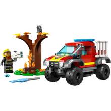 Конструктор LEGO City Fire Пожежно-рятувальний позашляховик (60393)