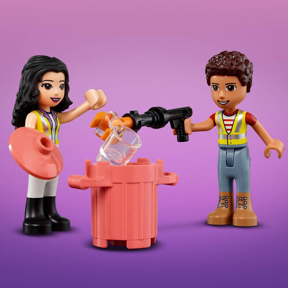 Конструктор LEGO Friends Вантажівка для переробки відходів 259 деталей (41712) Тематика транспорт