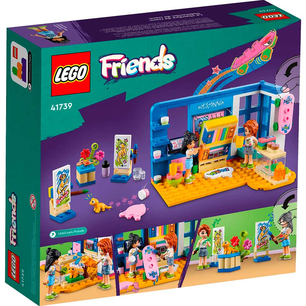 Покупка Конструктор LEGO Friends Комната Лиан 204 детали (41739)