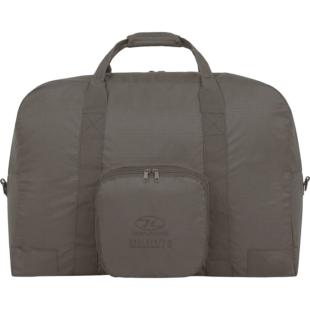Дорожня сумка HIGHLANDER Boulder Duffle Bag 70L Stone (RUC270-SO) Замок без замка
