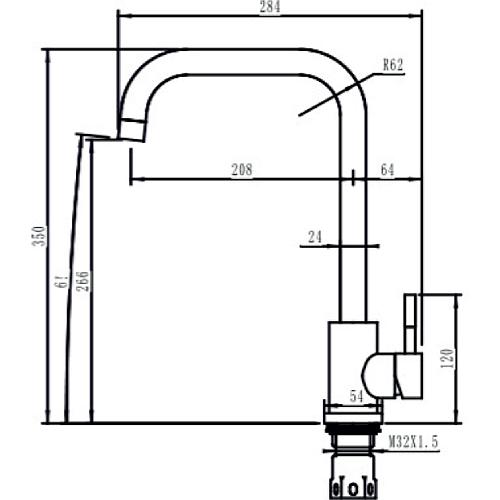 Заказать Смеситель INTERLINE ANGLE Sateen (2468101088013)