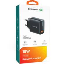Сетевое зарядное устройство Grand-X CH-550B Quick Charge