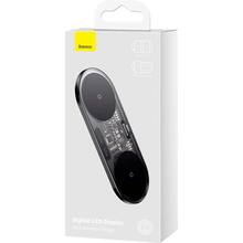 Беспроводное зарядное устройство Baseus 20W Digital LED Display Black (WXSX010101)