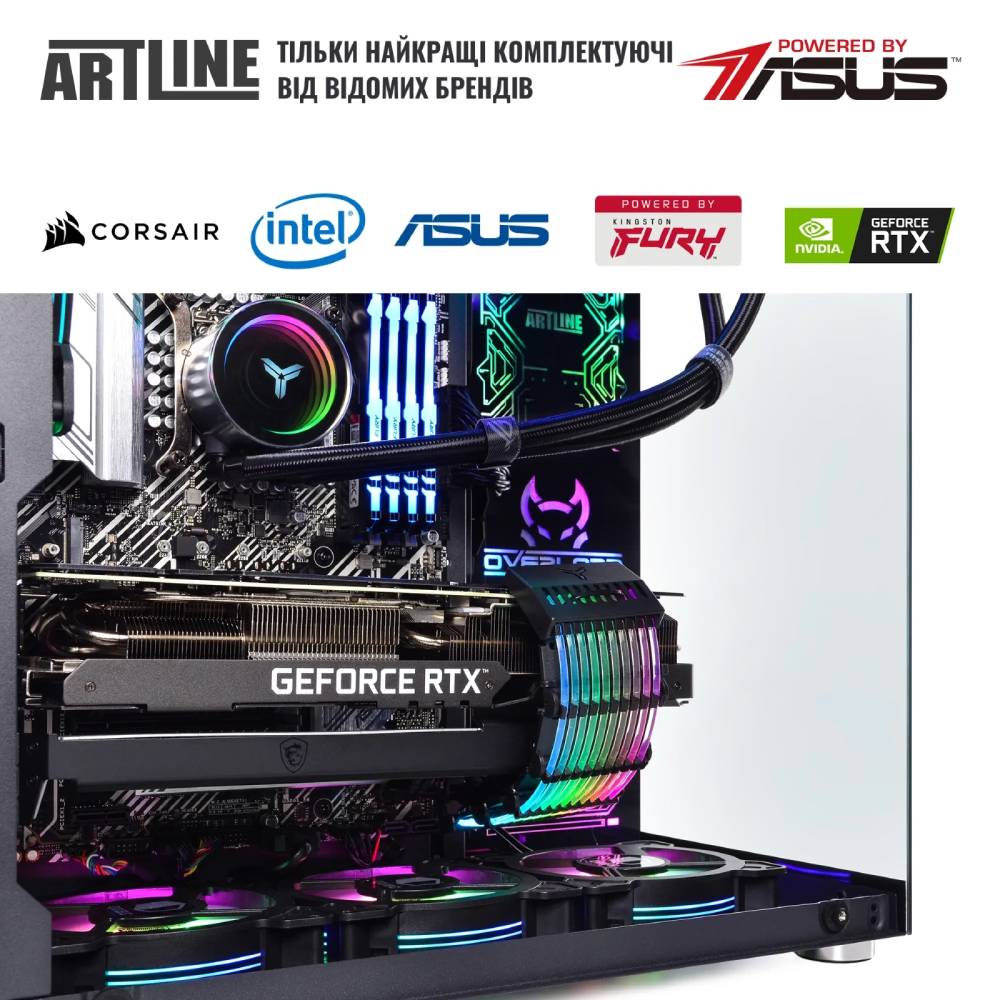 Комп'ютер ARTLINE Overlord X91 (X91v54) Модель процесора 13600KF