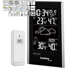 Метеостанція TECHNOLINE WS9060 Black/Silver