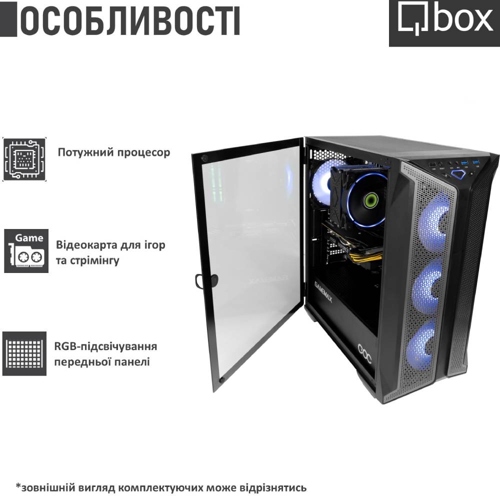 Комп'ютер QBOX I34313 Серія процесора Intel Core i9