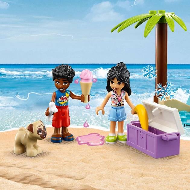 Замовити Конструктор LEGO Friends Розваги на пляжному кабріолеті 61 деталей (41725)