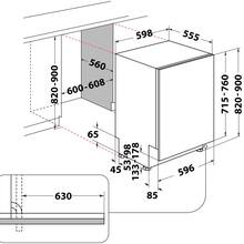 Вбудована посудомийна машина HOTPOINT ARISTON HM7 42 L