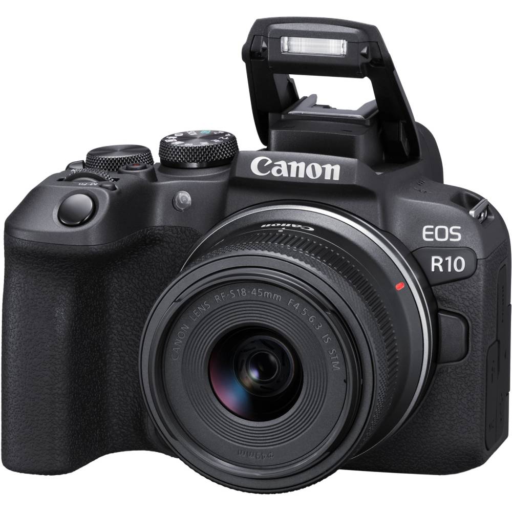 Замовити Фотоапарат CANON EOS R10 + RF-S 18-45 IS STM (5331C047)