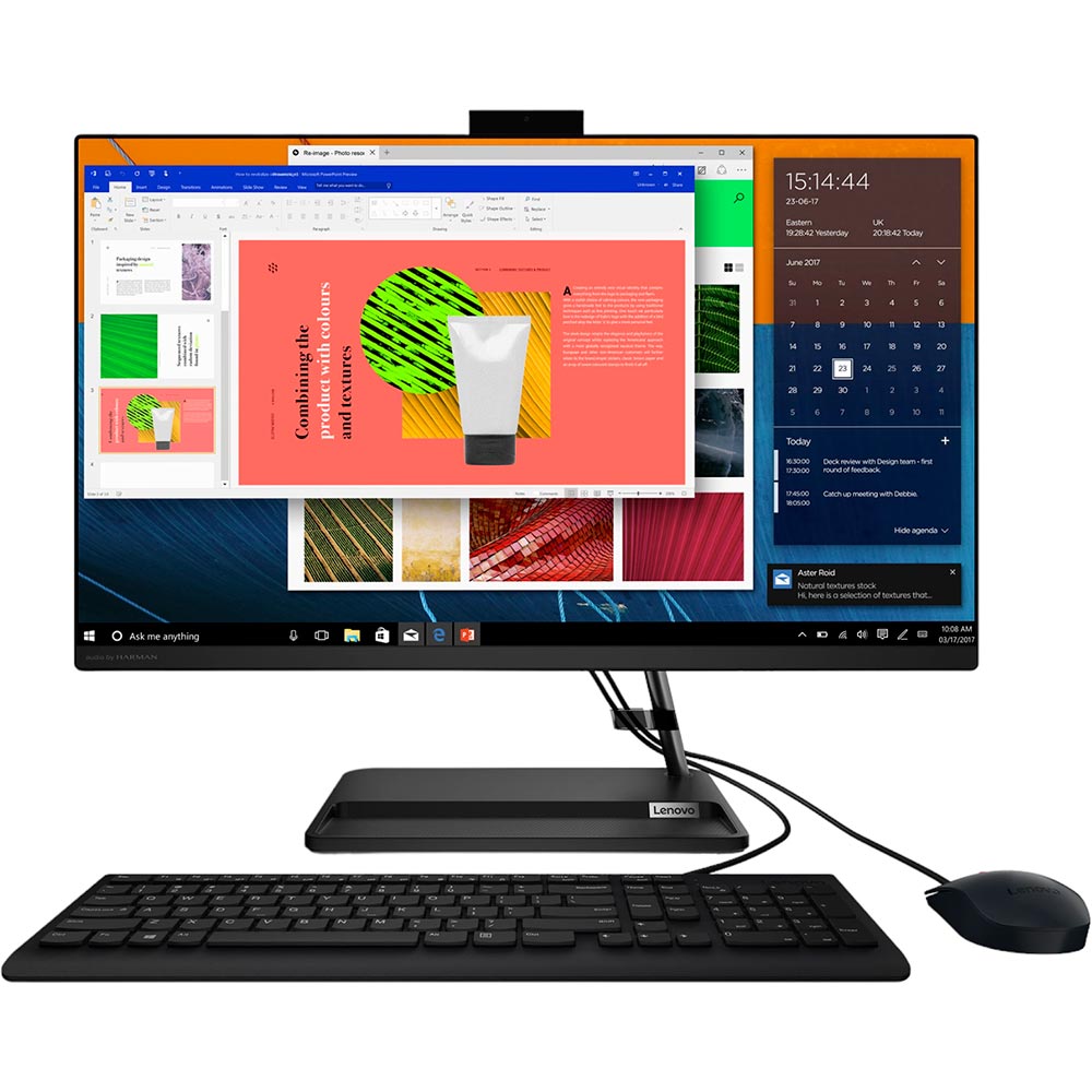 В Украине Моноблок Lenovo Ideacentre AIO 3 27ALC6 Black (F0FY00GJUO)