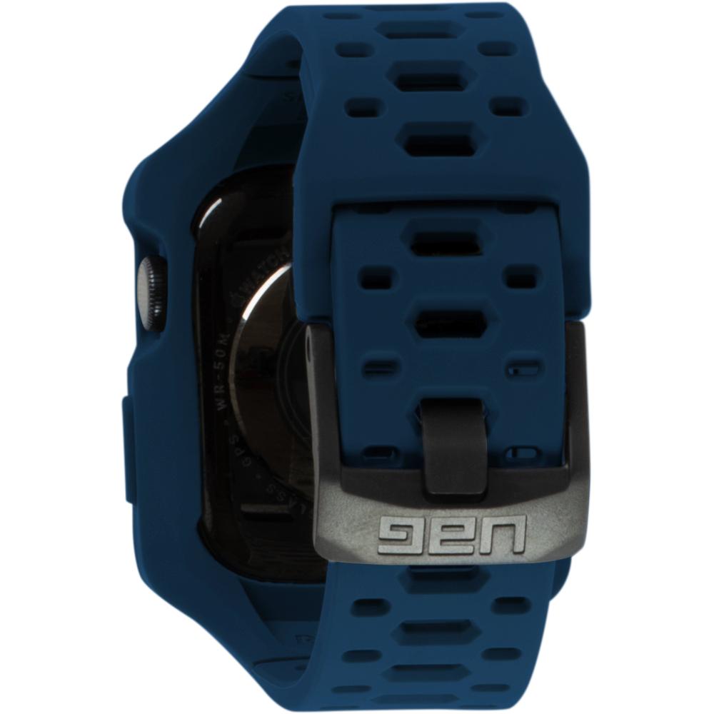 Замовити Бампер з ремінцем UAG Huntington для Apple Watch 45/44/42 Navy (194113R15252)
