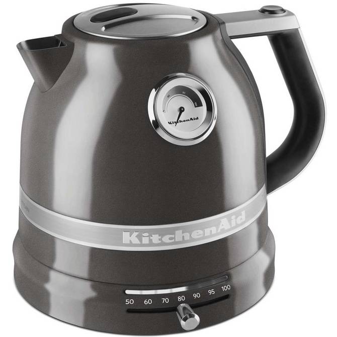 Електрочайник KITCHENAID Artisan 1,5 л (5KEK1522EGR) Матеріал корпуса метал