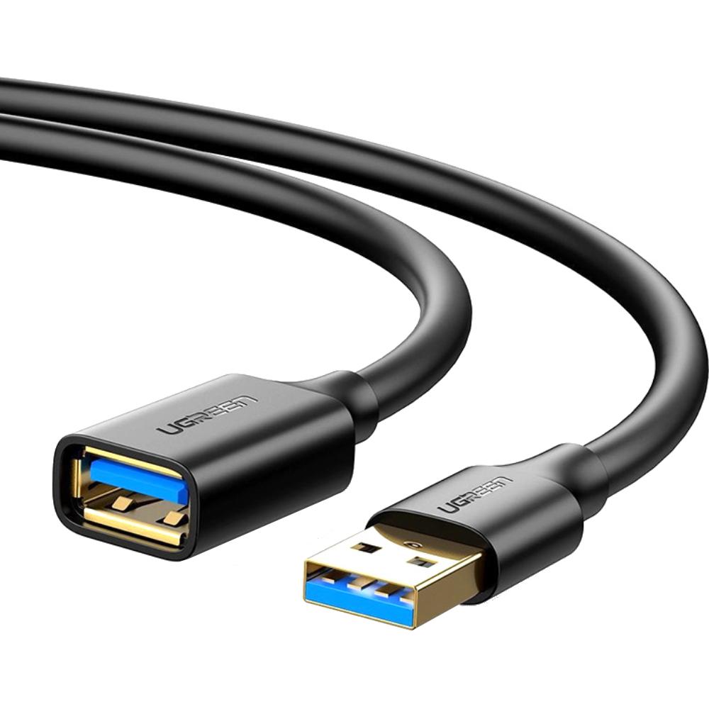 Удлинитель UGREEN US129 USB3.0 AM-AF 3 м Black (30127)
