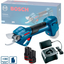 Секатор акумуляторний BOSCH Pro Pruner 12В 2 х 3 Ач 25 мм (0.601.9K1.021)