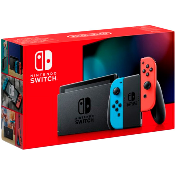 Замовити Ігрова консоль NINTENDO Switch V2 Neon Red/Blue