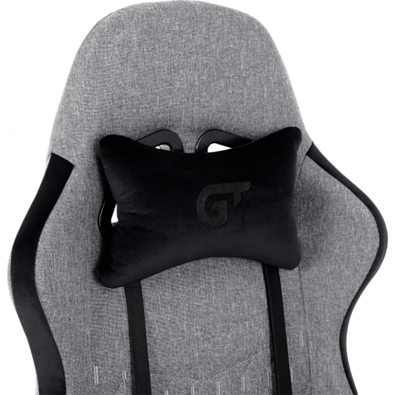 Заказать Кресло GT RACER X-2324 Fabric Gray/Black Suede