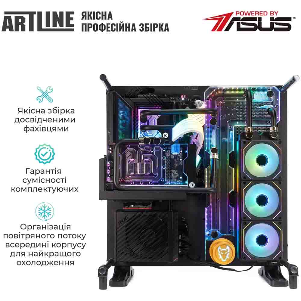 Компьютер ARTLINE Overlord P99 Windows 11 Pro (P99v73) Чипсет Intel® Z690