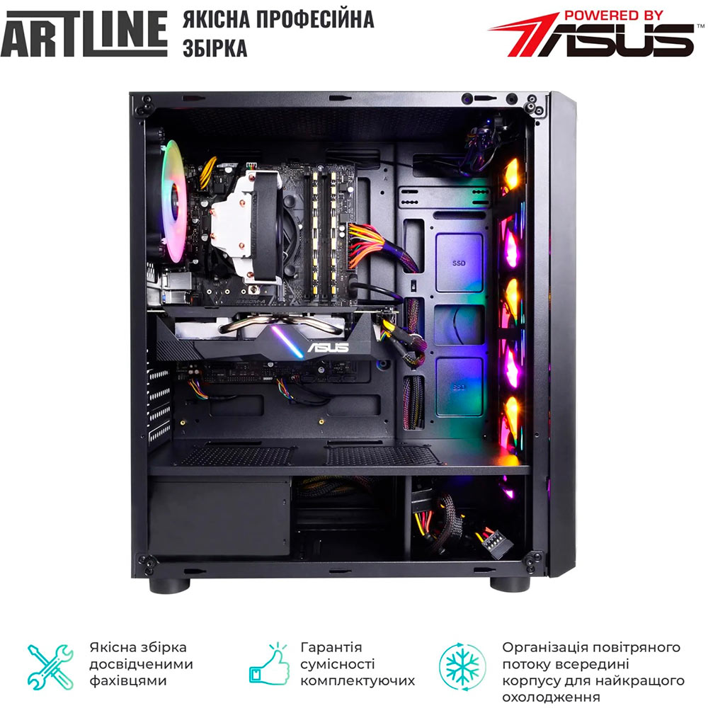 Зображення Комп'ютер ARTLINE Gaming X49 Windows 11 Home (X49v17Win)