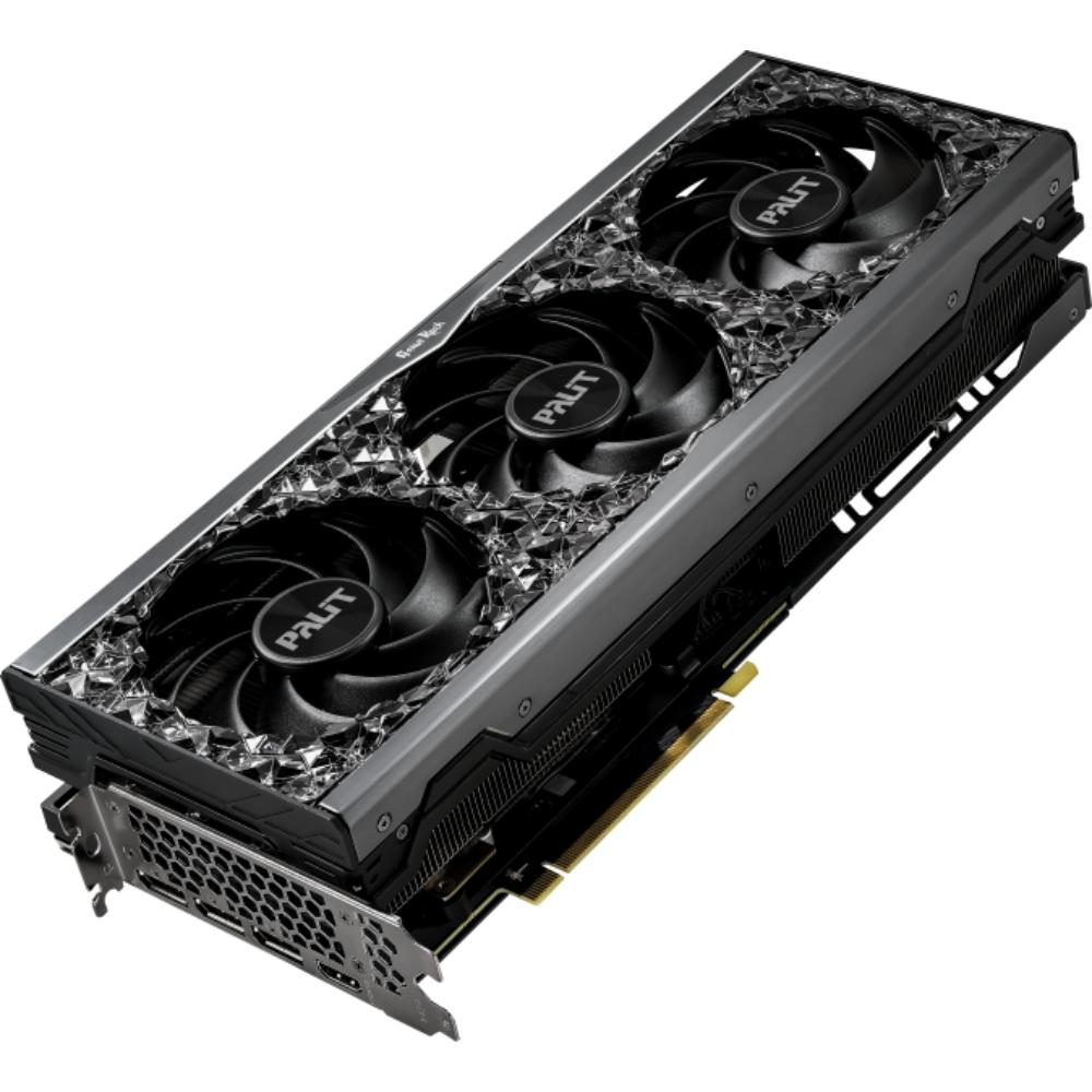 Зовнішній вигляд Відеокарта PALIT-XPERTVISION RTX4070TI GameRock 12GB 192Bit 2610/21000MHz (NED407T019K9-1045G)